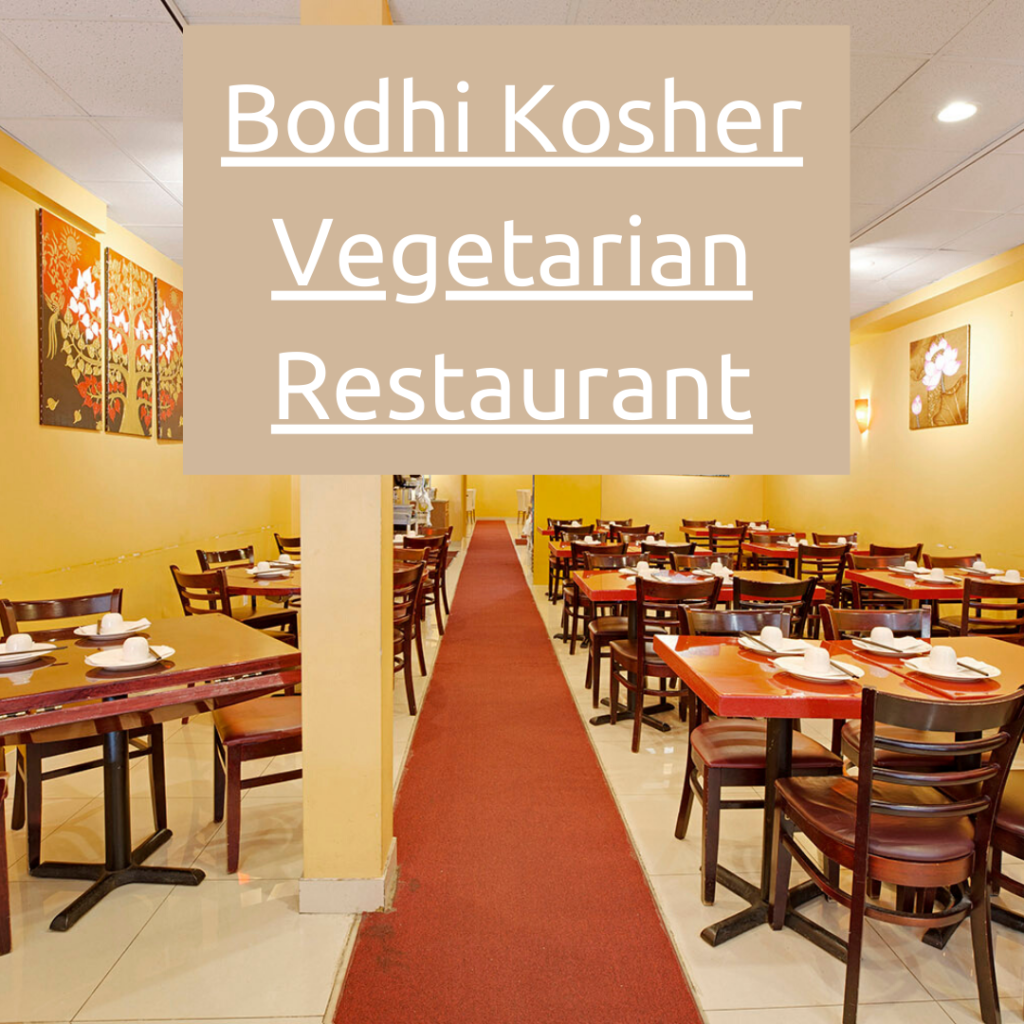Bodhi Kosher Vegetarian Restaurant New York Vegan Kitchen - A Blog About Stuff