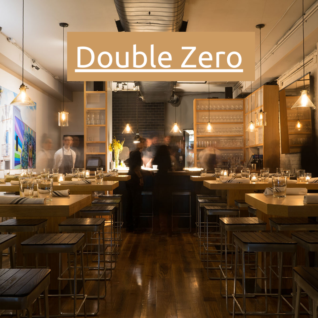 Double Zero New York Vegan Restaurant - A Blog About Stuff