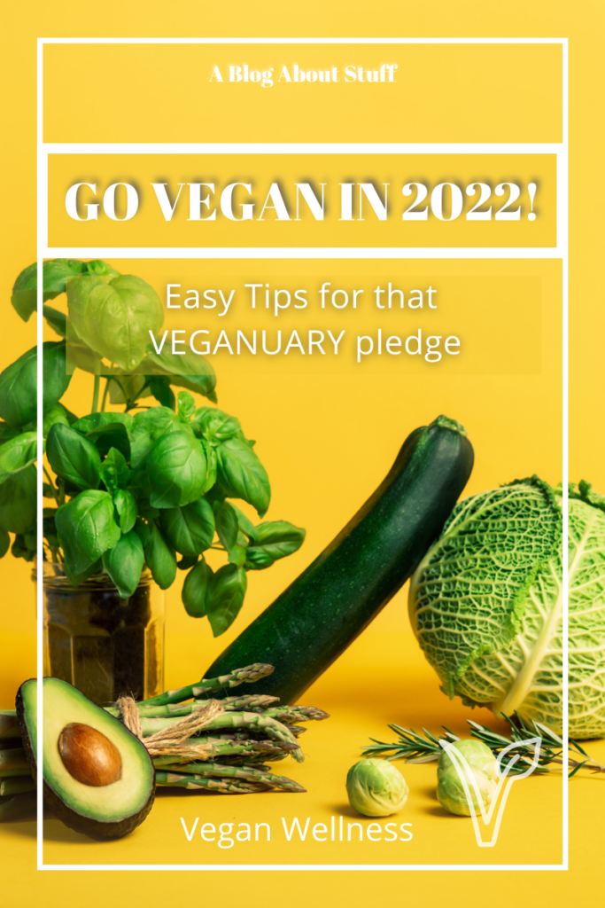 How to go vegan in 2022 & Veganuary A Blog About Stuff Pin WFPB