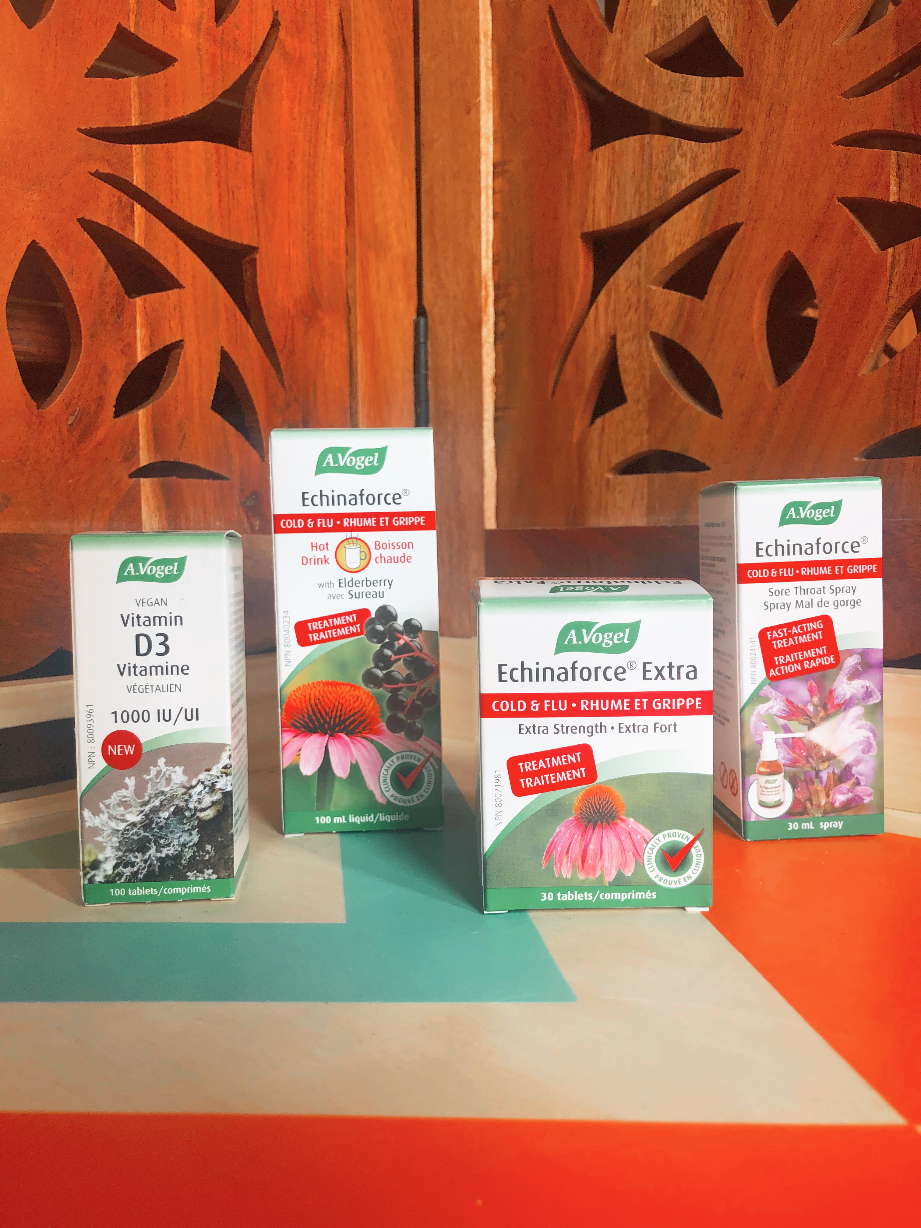 A. Vogel Echinaforce Immune Boosting Supplements Boxed A blog About Stuff