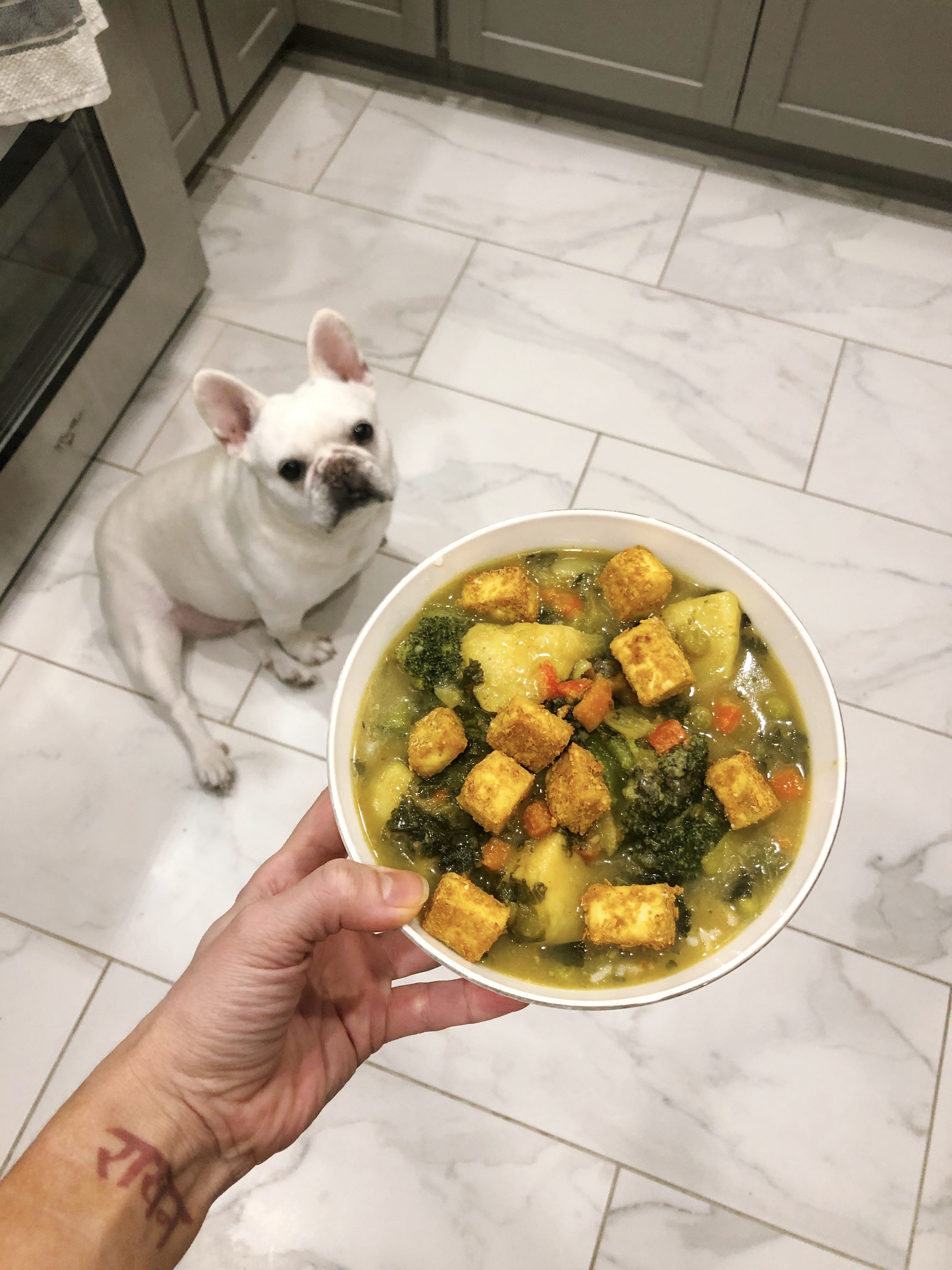 The Easiest Crispy tofu Recipe Vegan food A Blog About Stuff elton