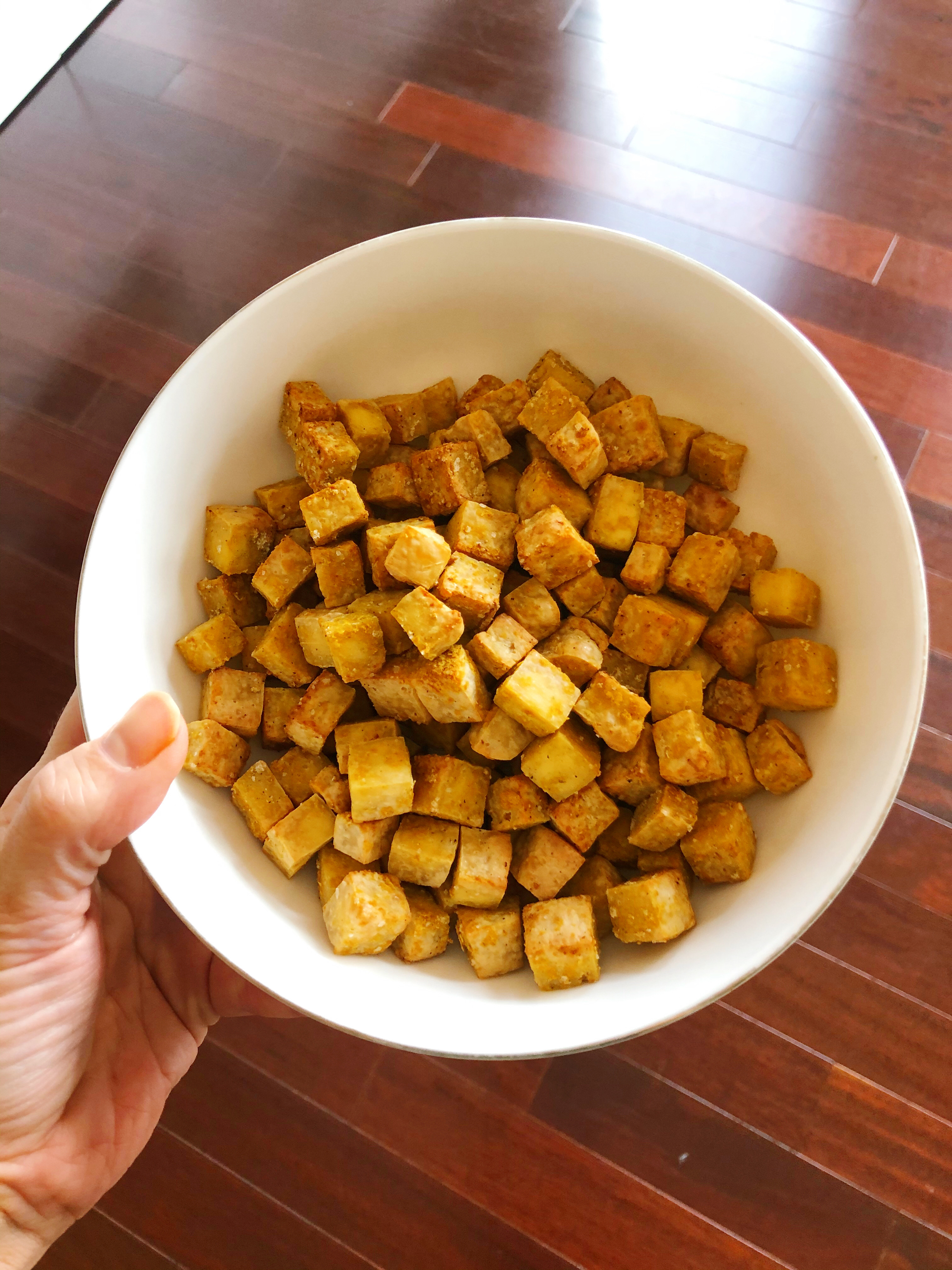The Easiest Crispy tofu Recipe Vegan food A Blog About Stuff