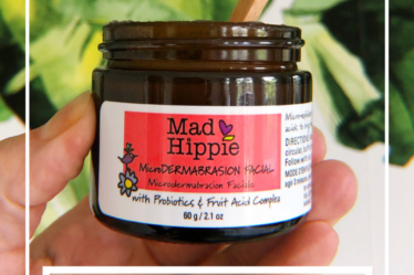 Mad Hippie MicroDermabrasion Facial Vegan Beauty Review Vegan Skincare A Blog About Stuff Palms