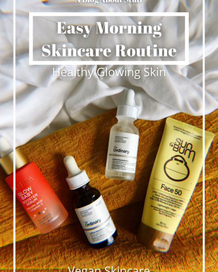 Easy Morning Skincare Routine for Healthy Glowing Skin Pacifica The Ordinare Sun Bum Vegan Skincare A Blog About Stuff