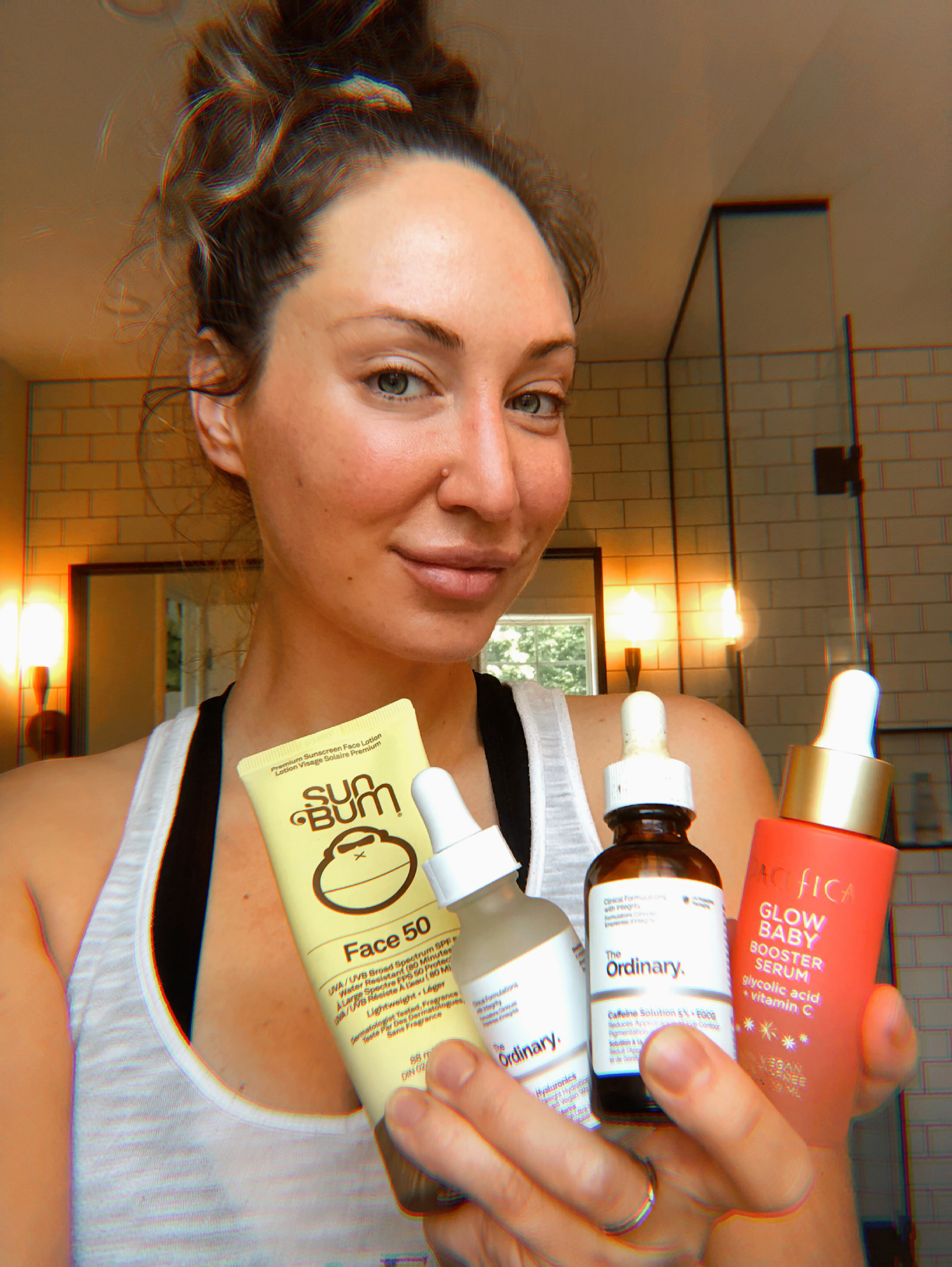 Morning Skincare Routine for Healthy Glowing Skin Vegan Skincare Vegan Beauty A Blog About Stuff Product selfie