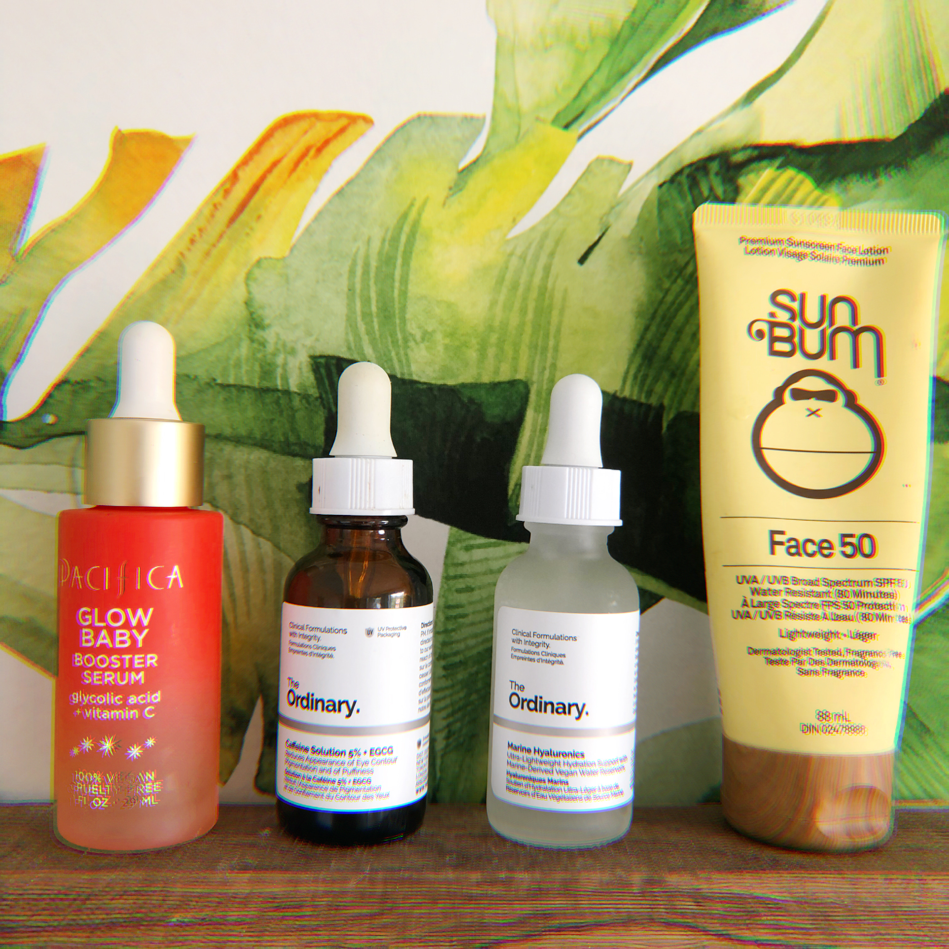 Morning Skincare Routine for Healthy Glowing Skin Vegan Skincare Vegan Beauty A Blog About Stuff Vitamin C Caffeine Hyaluronic Sunscreen