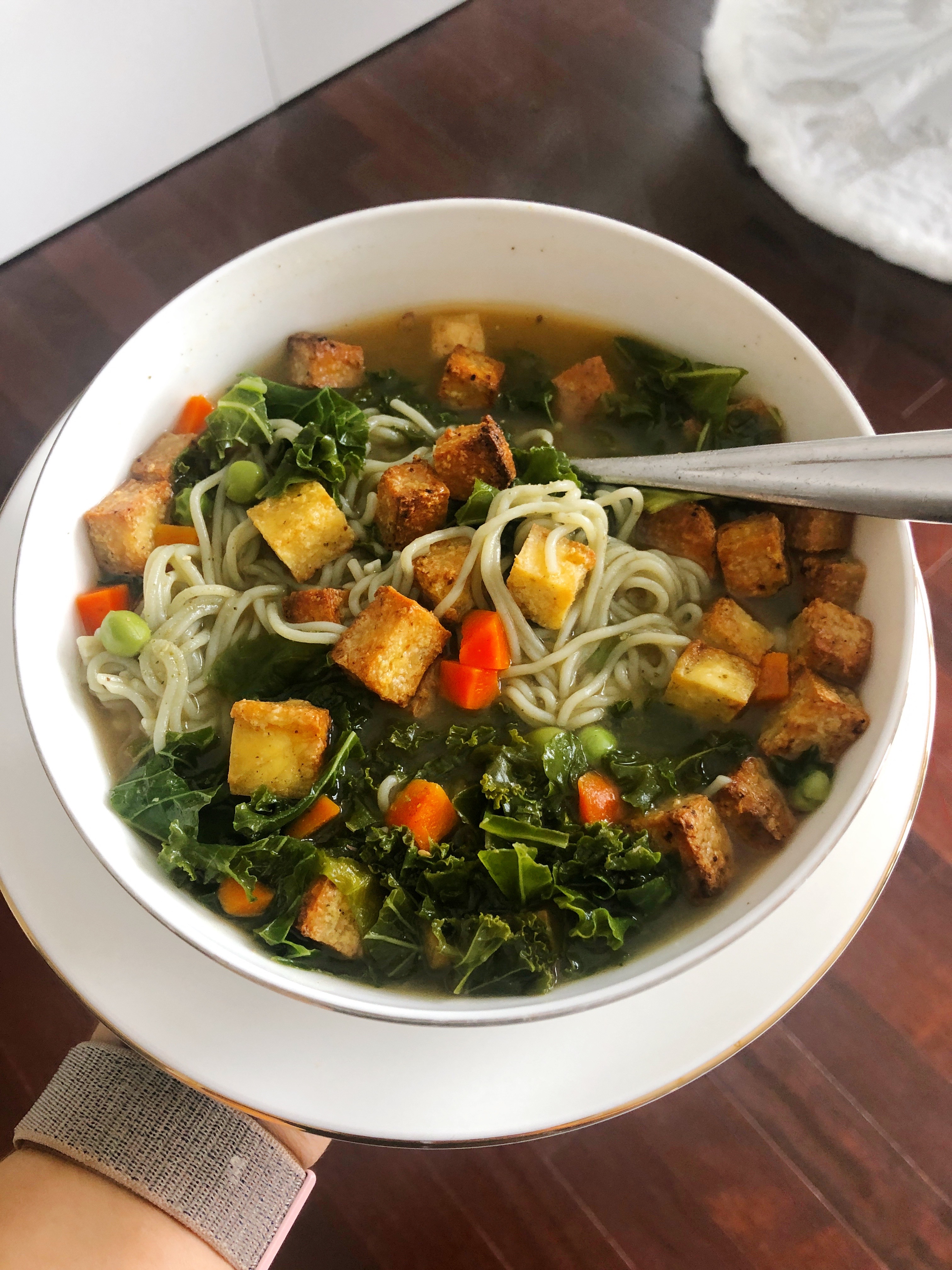 Easy Vegan Soup National Soup Month A Blog About Stuff Jade Ramen