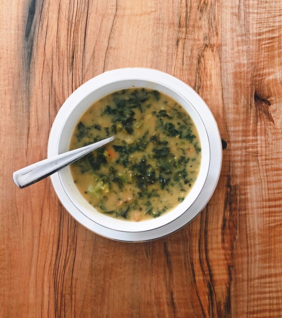 Easy Vegan Soup National Soup Month A Blog About Stuff Kale