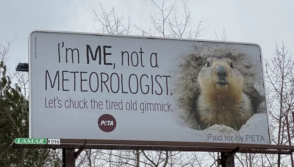 Is It Time To End Groundhog Day Vegan Wellness Animal Activism Animal Rights A Blog About Stuff PETA Campaign